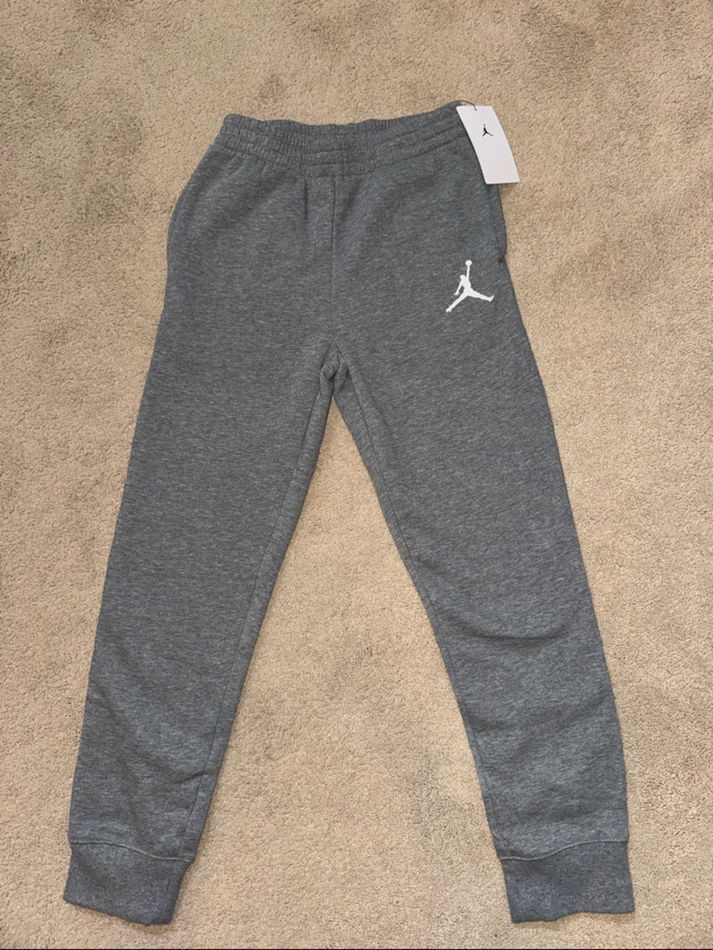 NWT Jordan Kids Gray Jogger Sweatpants